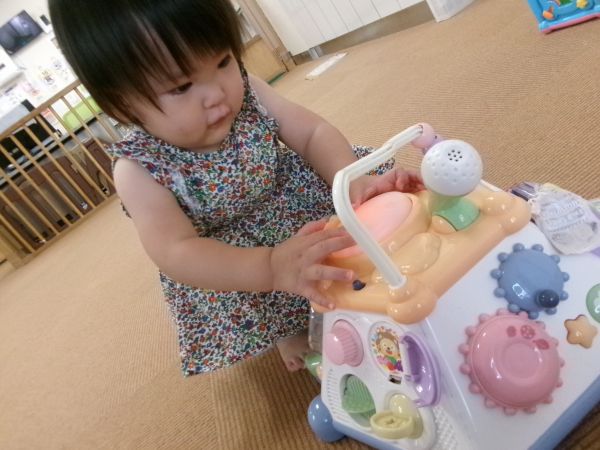 音が鳴ってピカピカ光ったね!!(^^)/