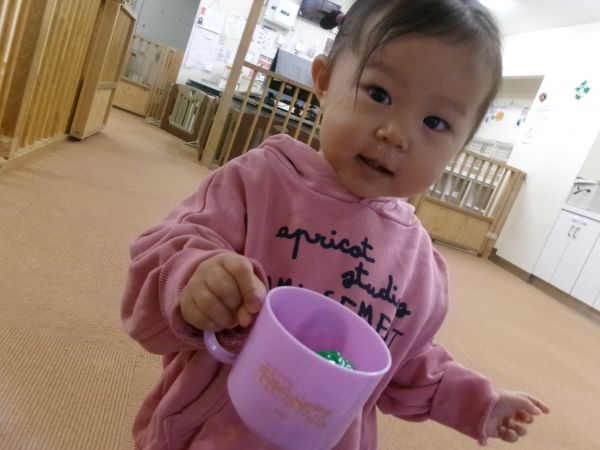 かんぱーい!ジュースを作っていただきます(*'▽')