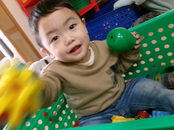 箱の中が今日もお気に入り☆先生もどうぞ☆