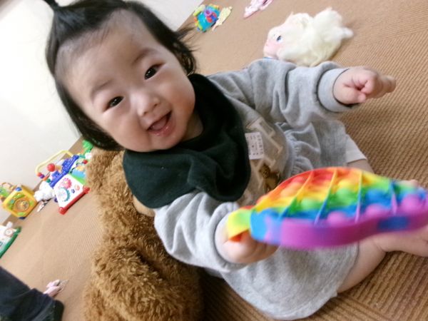 このカラフルなのは何だろう?(*‘∀‘)