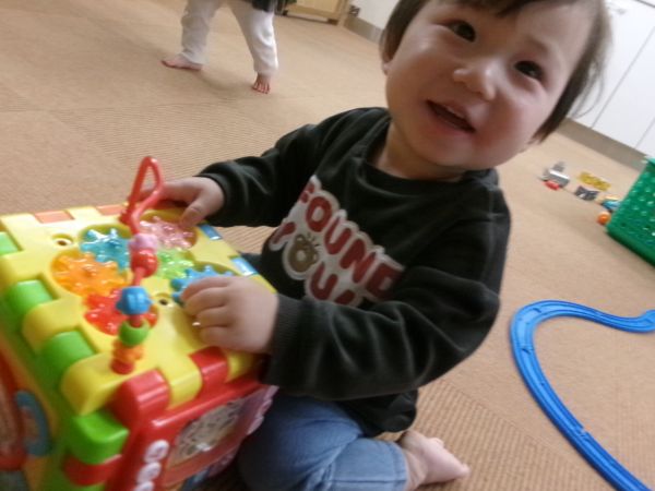 今日もニッコリ☆楽しく遊んだよ(^^)/