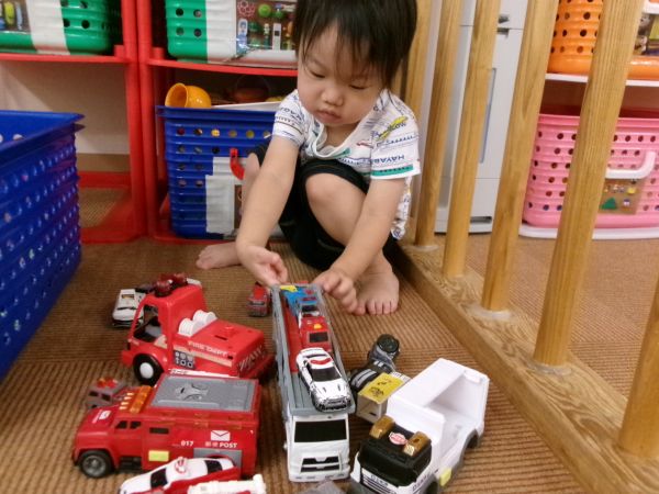 キャリアカーに沢山乗せて走るぞ!