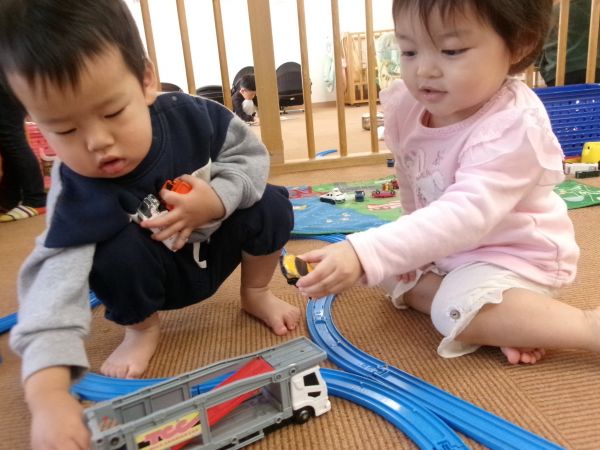 一緒に車で遊んだよ(#^^#)どうぞ♡