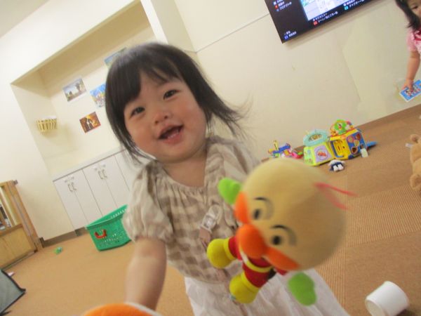 アンパンマンのぬいぐるみどーぞ(^○^)