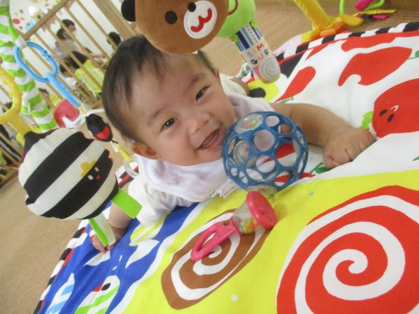 大きな声で楽しく♡笑いながら遊んだよ(#^^#)