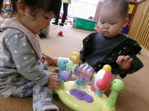 くるくる♪くるくる♬回るかな?(#^^#)