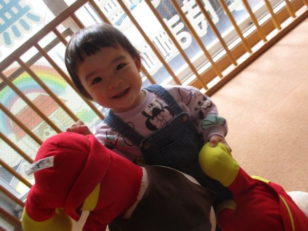 アンパンマンを2つGET!!(*^^)v見てー♡