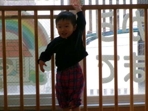 ボール上手に投げられるよ!