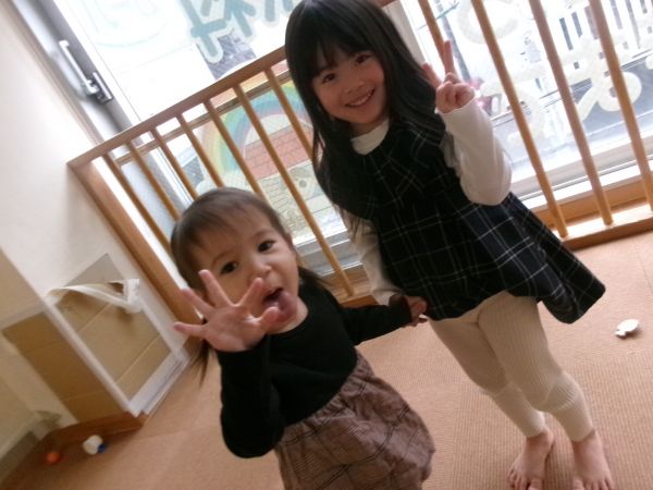 仲良しになって、いいお顔で☆はい!チーズ♡