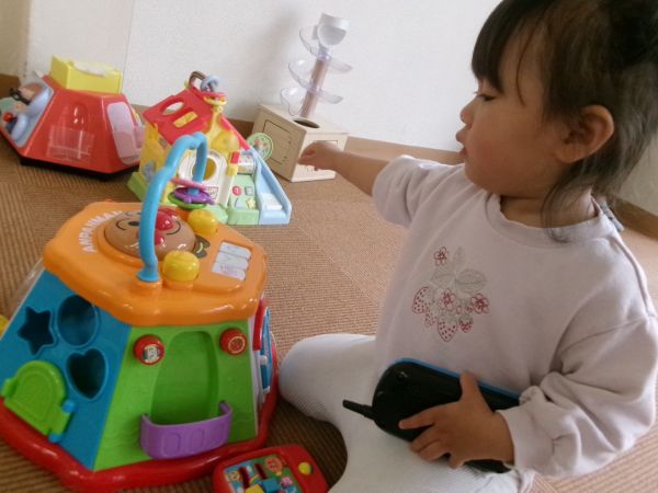 アンパンマンのおもちゃ見つけたよ(*'▽')