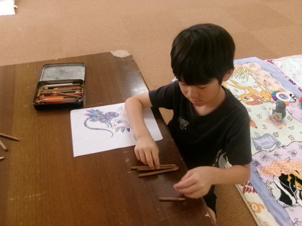 さすがです!真剣に塗ってます!!