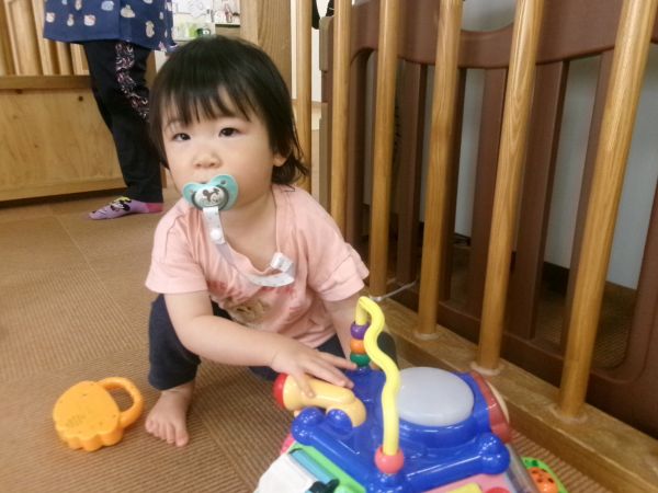 初めてだけど泣かずに遊べたよ!