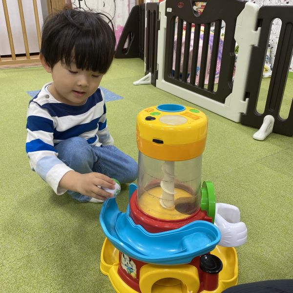 ボールコロコロ楽しいね🌟