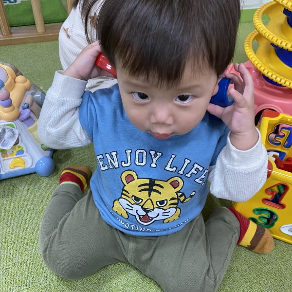 もしも~し📞お電話中・・・