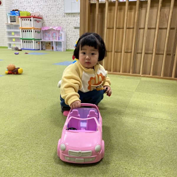 ピンクの車かわいいでしょ💗