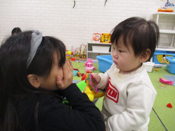 いないいないばあっ!