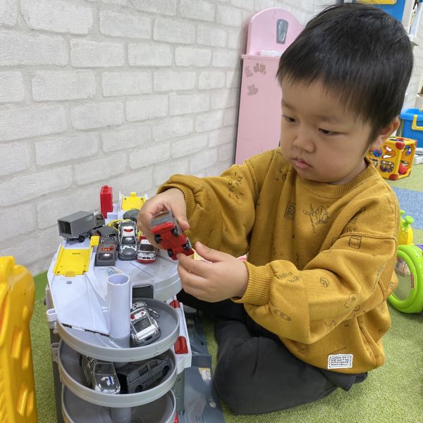 立体駐車場に並べて🎵出発進行🚗✨