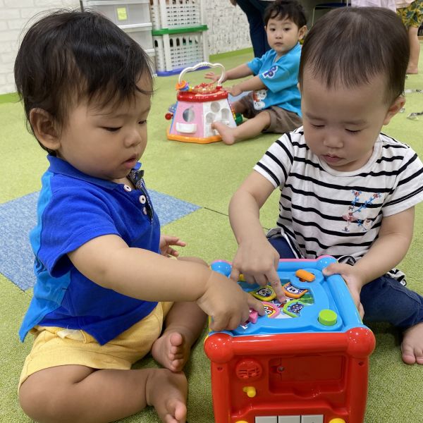 初めてだけど、お友だちと楽しく遊んだよ😁