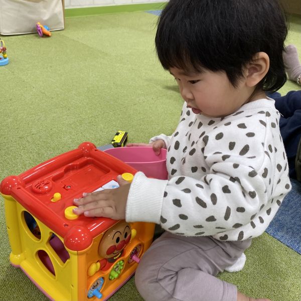 アンパンマンの声聴こえるかな~🎵😆