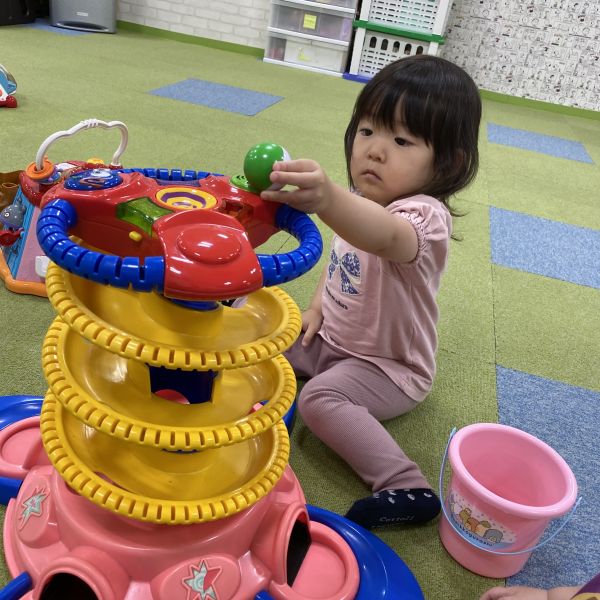 ボールコロコロ楽しいね🌟