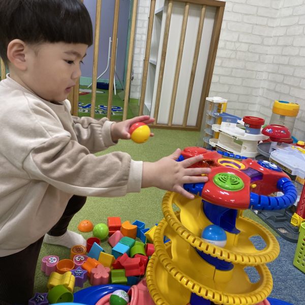 ボールころころ~🥎楽しいね😆