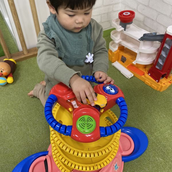 ボールタワーで遊びま~す🩷😆