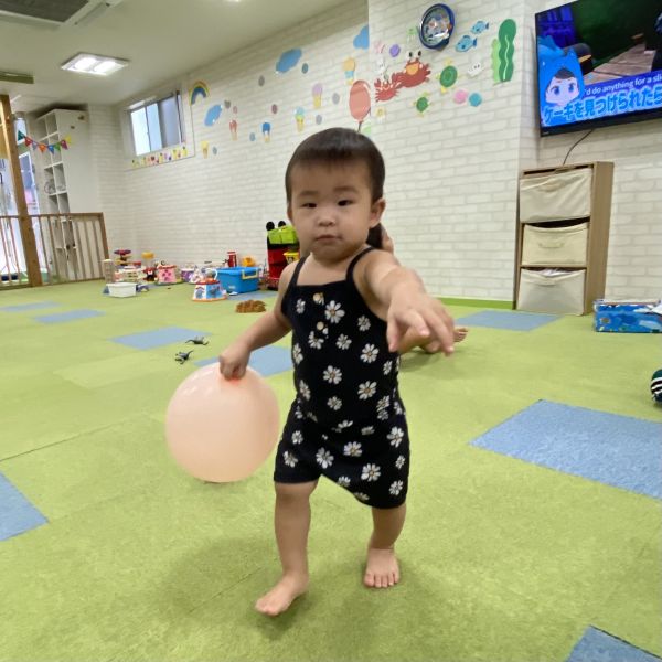 元気いっぱい風船遊び🎈