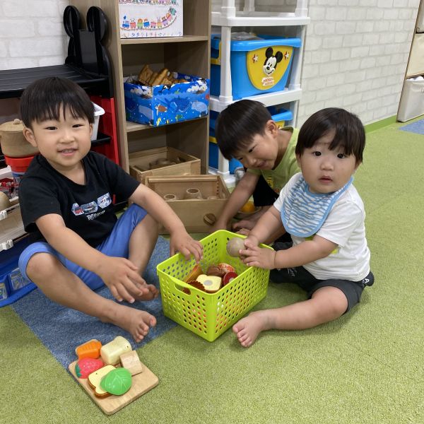 何を作ってくれるのかな~🍚💕