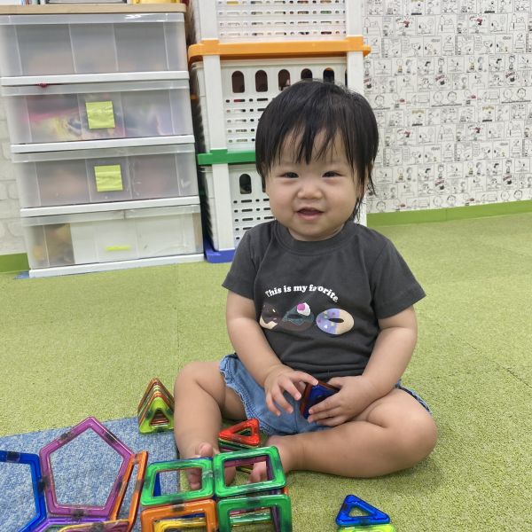 最近の私のブーム💗マグネットブロック〇△◇