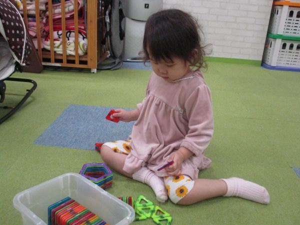 マグネットブロック✨ペタペタたのしいね😍