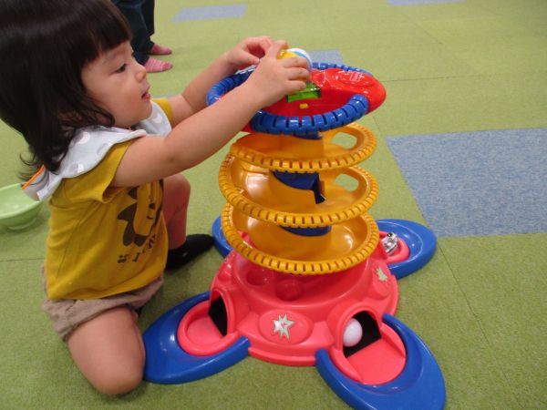 ボールころころ~🎶