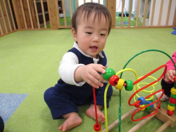 ビーズコースター、びゅーん😄✨