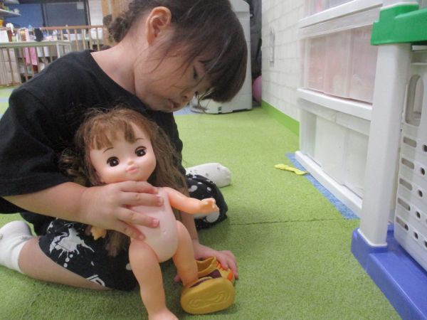 お着替え出来るかな❓