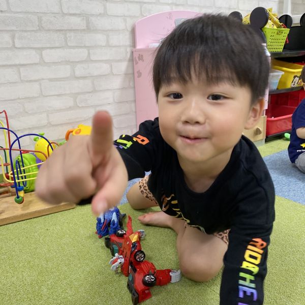 ロボットに変身☆