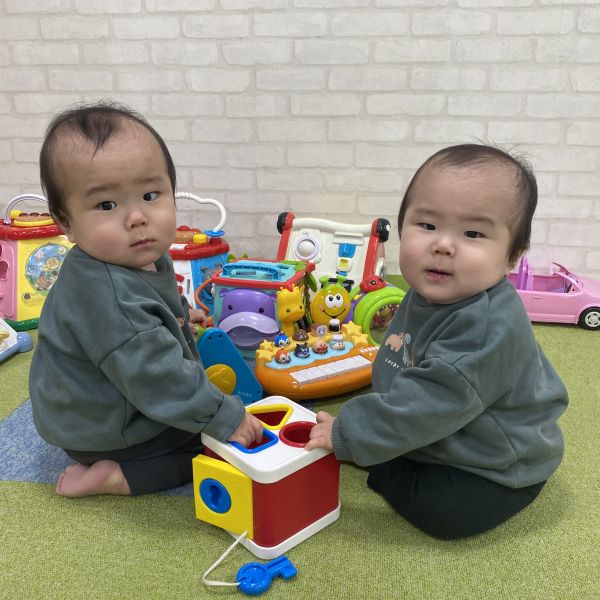 仲良しツインズ👦👦にっこにこで遊べたよ!(^^)!