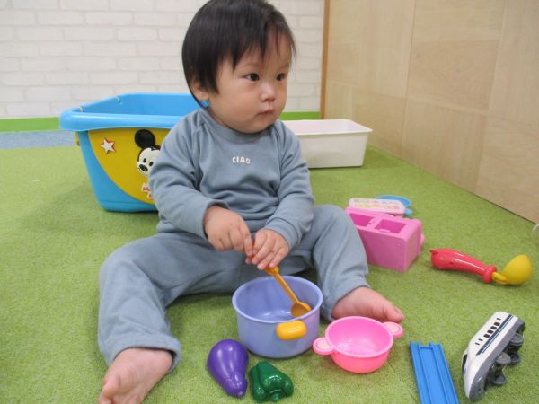 ぼくもいっしょに作りま~す🥄✨