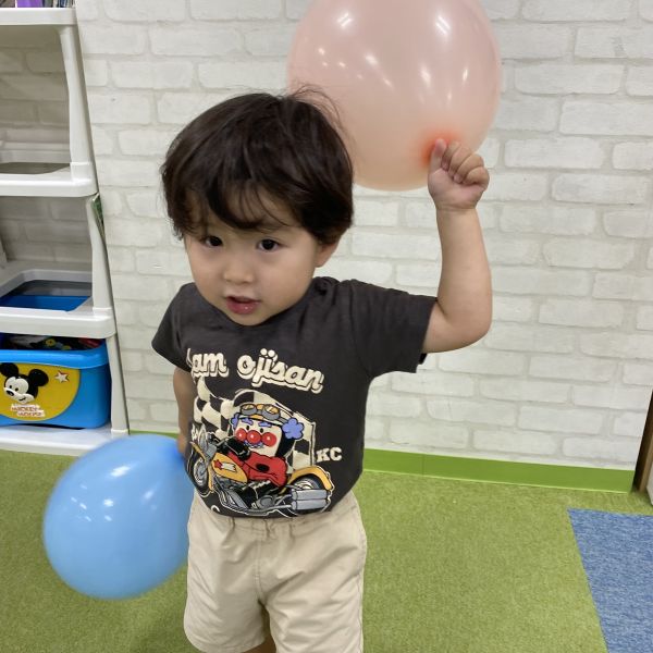 元気いっぱい風船遊び🎈