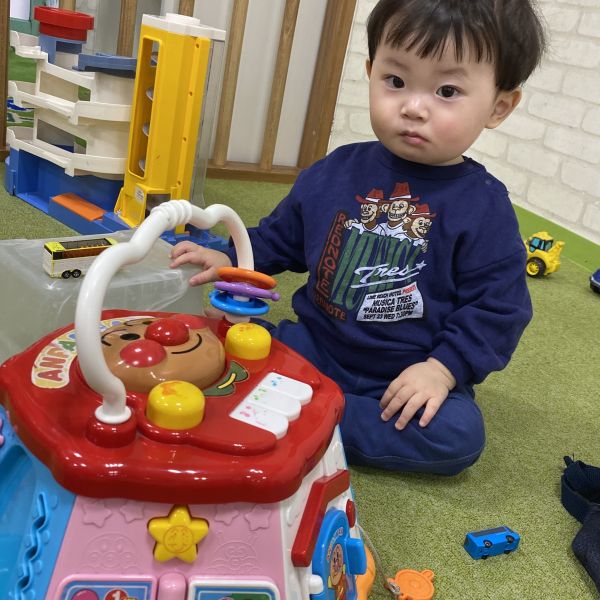 アンパンマンの玩具がいっぱい💖