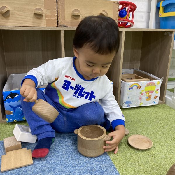なにを作ってくれるのかな~🍚🥰