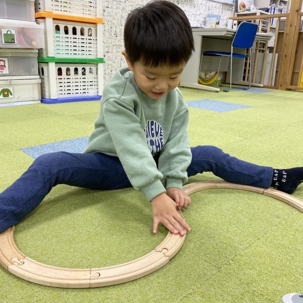 上手に繋がったね🚅😊