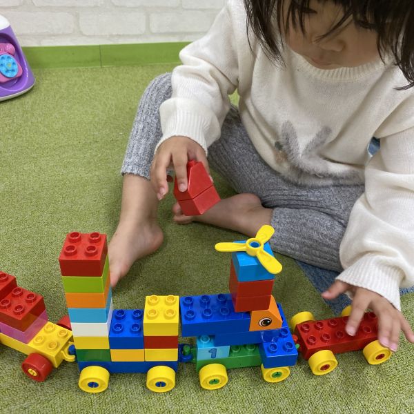 ブロック遊びが大得意!乗り物作ったよ(๑•̀ㅂ•́)و✧