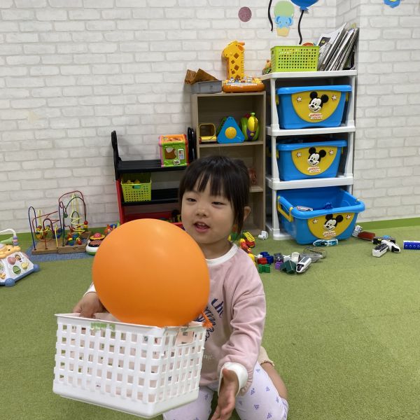 風船キャッチ🎈