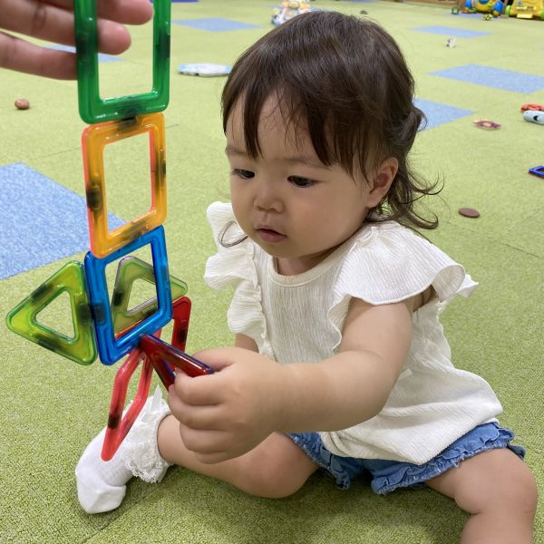 ペタペタ楽しいね✨💓