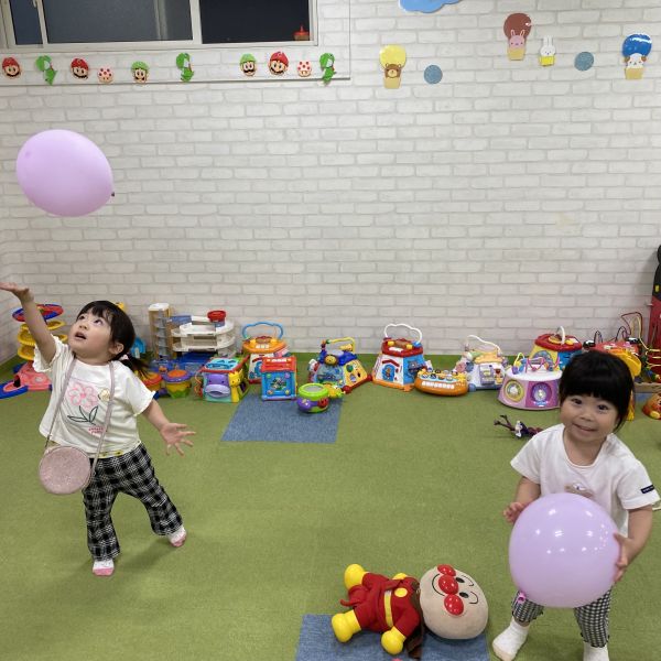 風船まてまて~(*^_^*)🎈