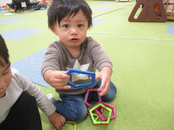 みてみてマグネットブロック💕