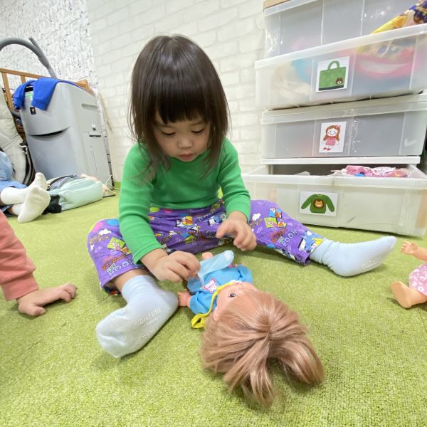 メルちゃんお着替え中👗