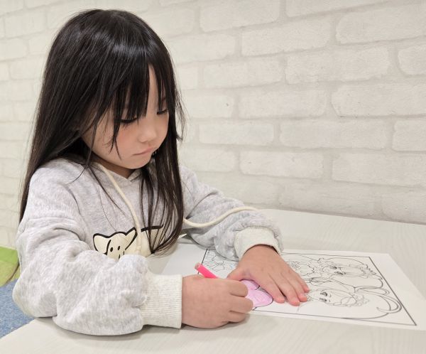 上手に色塗りができているねっ✨