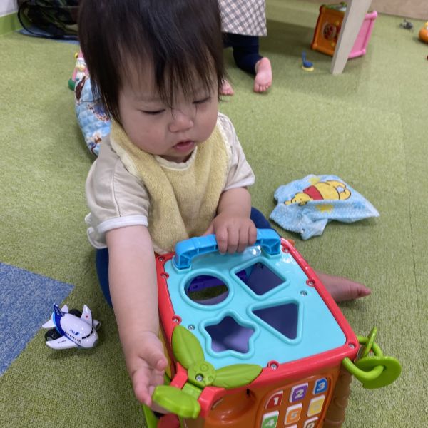 知育トイであそんだよ🎶