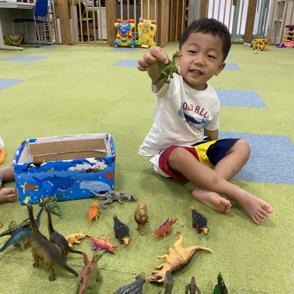 つよーい🦖恐竜🦕みーつけた😆