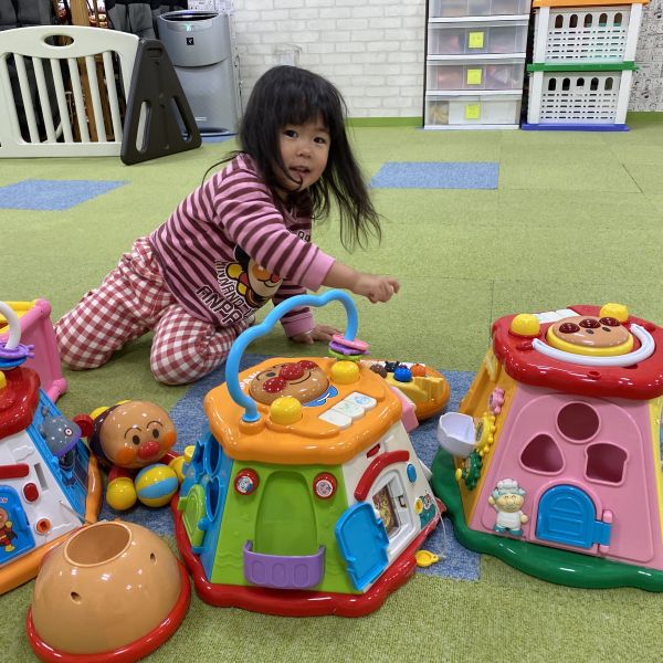 アンパンマンの玩具がいっぱい💖